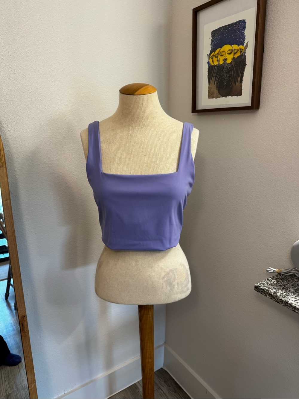 Spanx Square-Neck sports bra